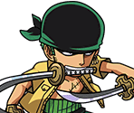 #0008 - Roronoa Zoro - Ashura Ichibugin - One Piece: Treasure Cruise