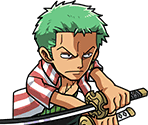 #0218 - Roronoa Zoro - Streaming Wolf Swords - One Piece: Treasure Cruise
