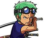 #0007 - Roronoa Zoro - Pound Phoenix - One Piece: Treasure Cruise