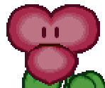 Gate Flower (Red) - Paper Mario