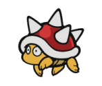 Spiny - Paper Mario: Color Splash