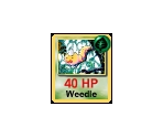 #0013 Weedle - Pokémon: Play It!