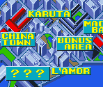 Southtown Map - Art of Fighting