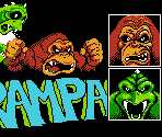 Title Screen & Mutant Select - Rampage