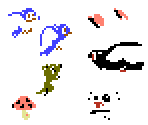 General Sprites - Bird Week (JPN)