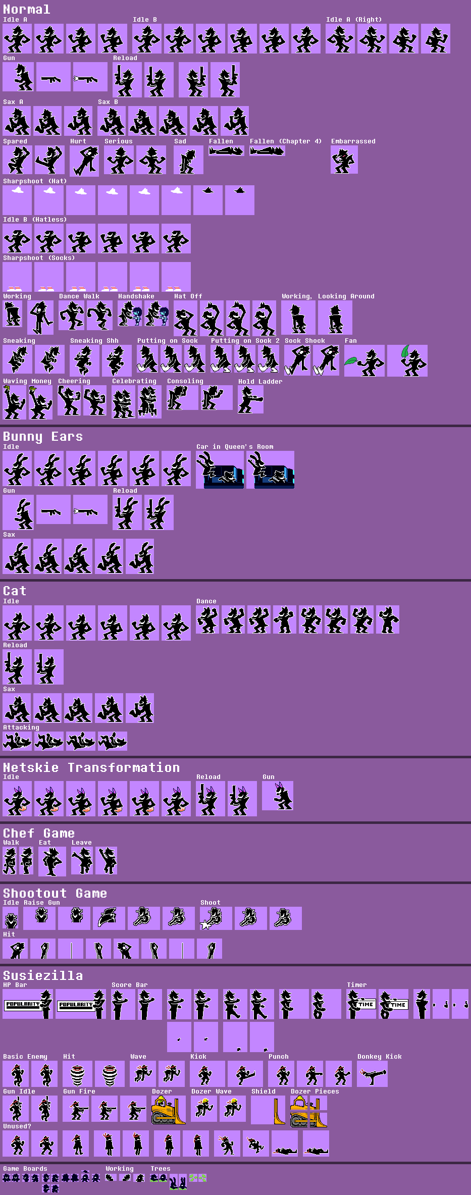 Shadowguy - Deltarune - PC / Computer - The Spriters Resource