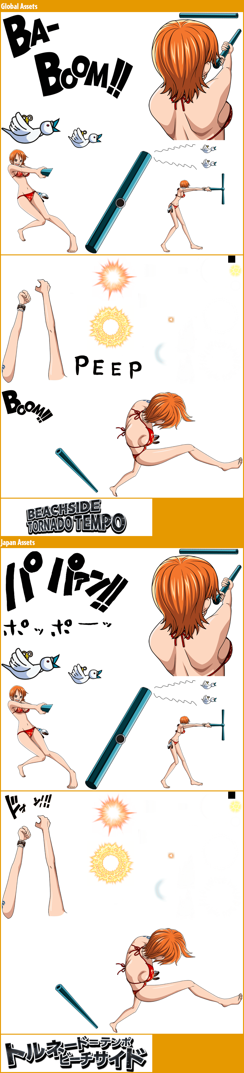 #0662 - Nami - On Vacation - One Piece: Treasure Cruise - Mobile - The ...