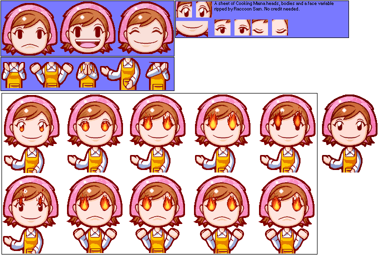 Mama - Cooking Mama - DS / DSi - The Spriters Resource