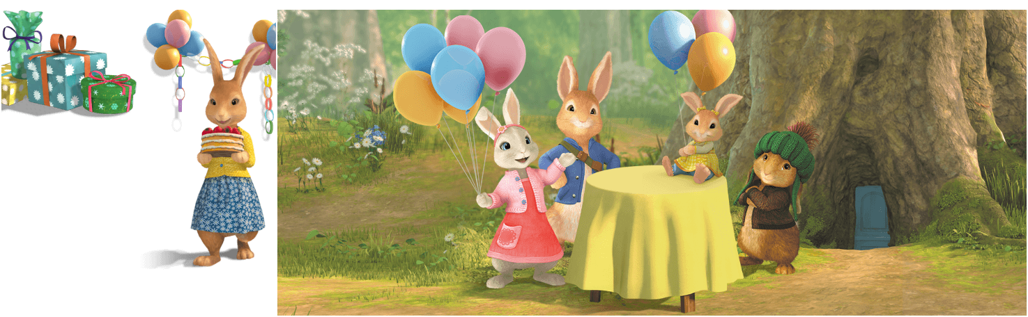 Level Complete Background - Peter Rabbit: Hop To It - Browser Games ...