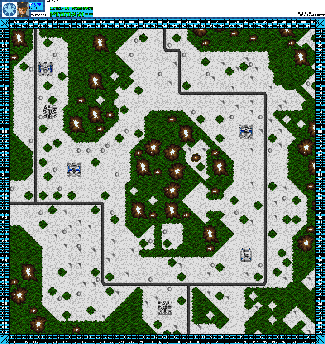 Level-19 - War 2410 - SNES - The Spriters Resource