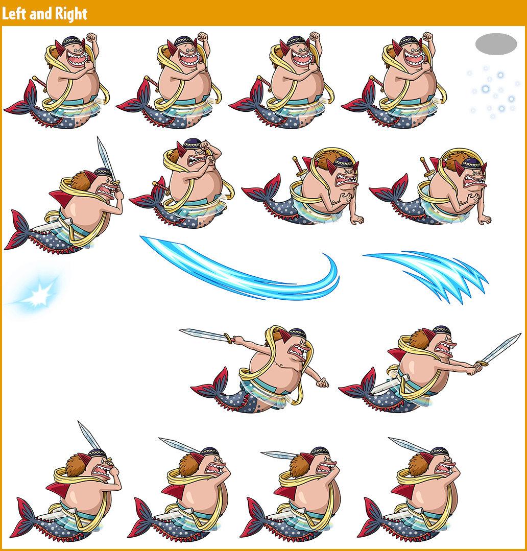 #1599 - Mamboshi - One Piece: Treasure Cruise - Mobile - The Spriters ...