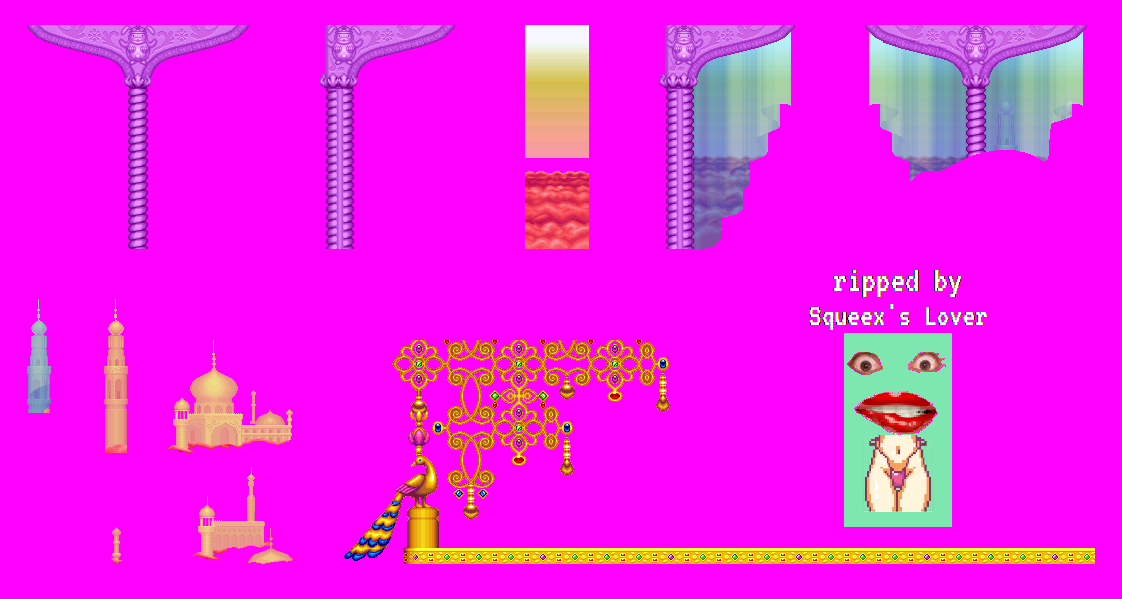 Kaori / Stage 6 BG - Sexy Parodius (JPN) - PlayStation - The Spriters ...