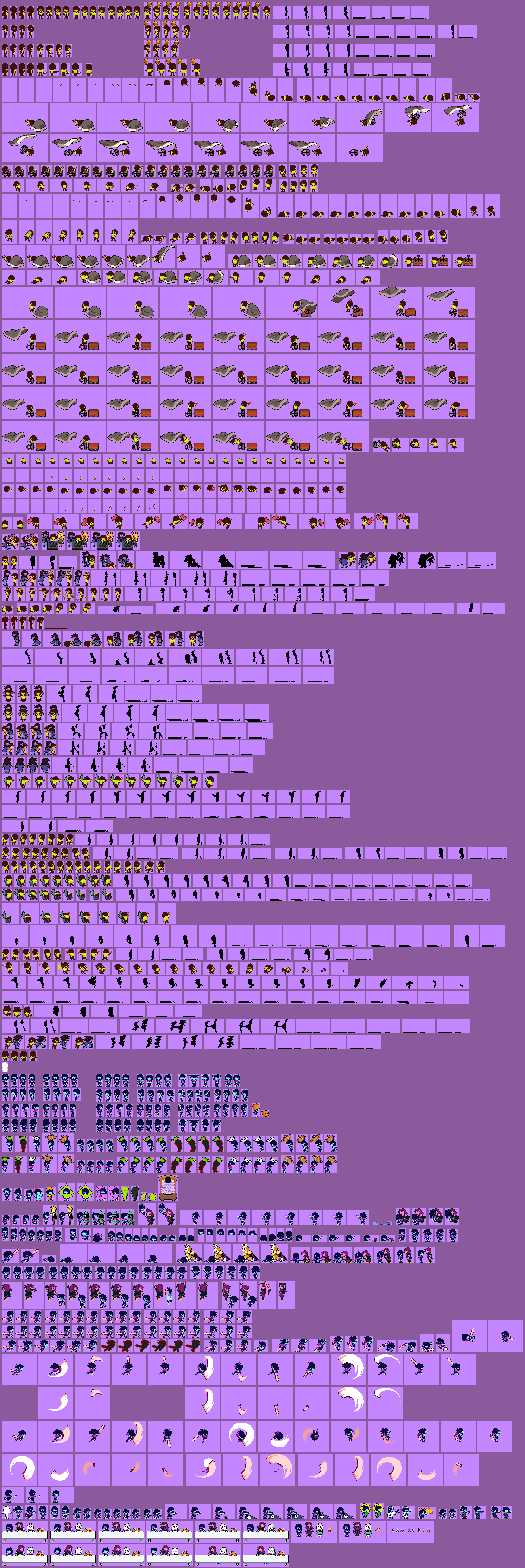 Kris (Chapter 5) - Deltarune - PC / Computer - The Spriters Resource