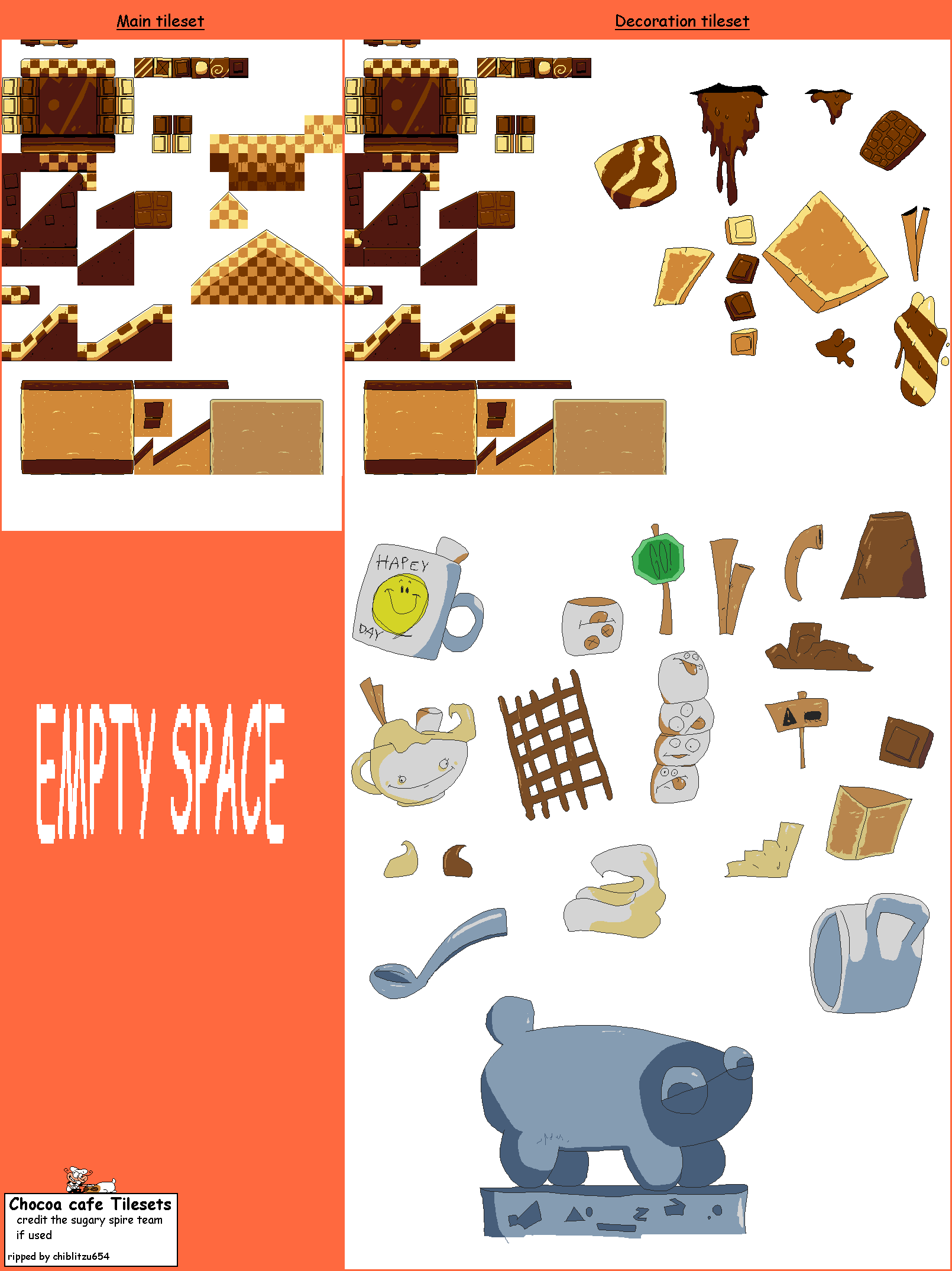 Chocoa Cafe (Unused) - Sugary Spire (Demo) - PC / Computer - The ...