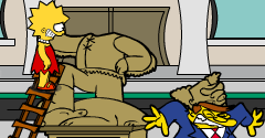 Lisa Simpson Saw Game - Lisa Simpson Saw Game