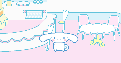 Cinnamoroll: Ohanashi Shiyo! - Kira Kira DE Kore Cafe - Cinnamoroll: Ohanashi Shiyo! - Kira Kira DE Kore Cafe