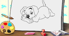 101 Dalmatians Puppy Paint - 101 Dalmatians Puppy Paint