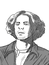 26. Serious - Close-up (Just before confession) - Hotel Dusk: Room 215
