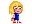 Idle (Normal form) - Giana Sisters DS