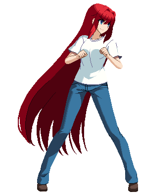 Walk (W) - Melty Blood: Type Lumina