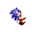 Sonic Jog Angled - Sonic the Hedgehog