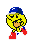 Run (w/ Magic Boots & Helmet) - Pac-Land
