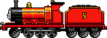 Left (Facing Player) (No Steam) - Thomas the Tank Engine Customs
