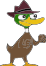 Agent D(Duck) - Phineas and Ferb: Agent P Strikes Back