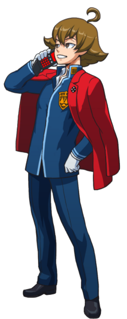 Putting Phone Away - Ace Attorney Investigations Collection