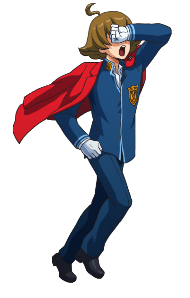 Fleeing While Crying - Ace Attorney Investigations Collection