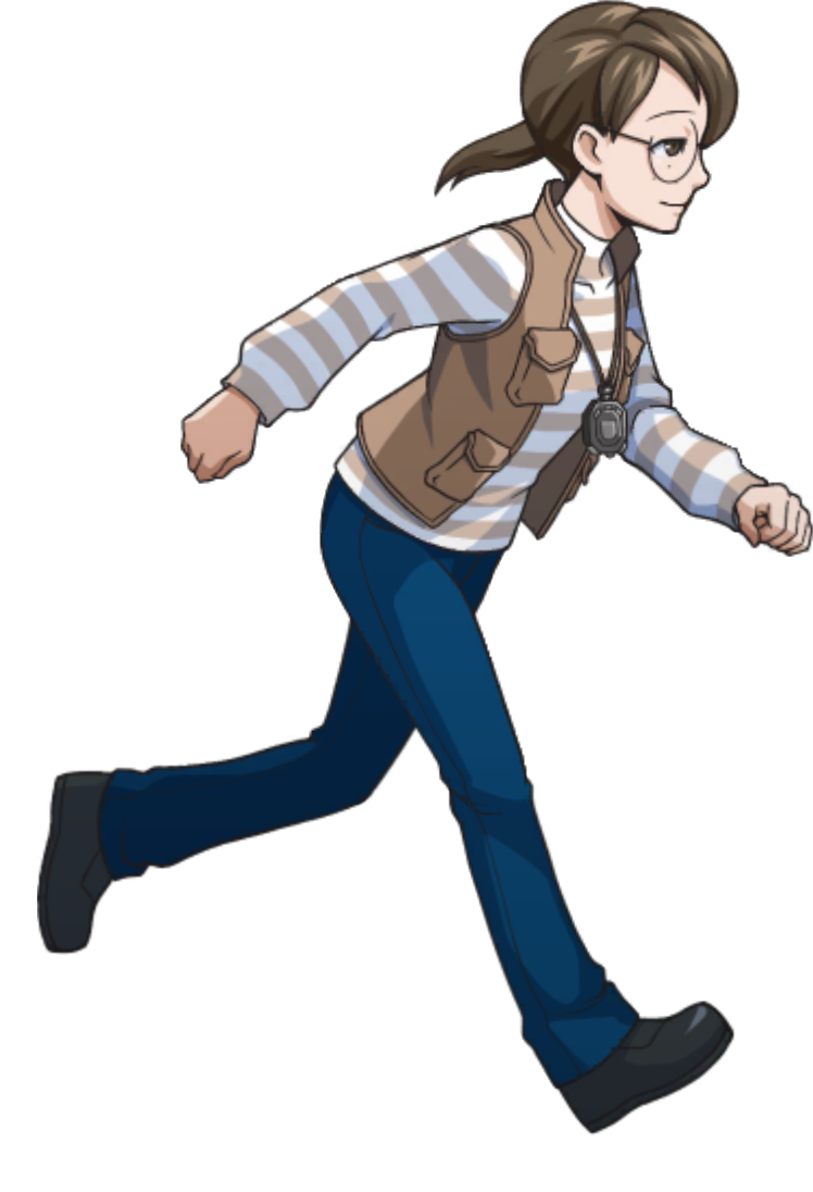 Running (Right) - Ace Attorney Investigations Collection