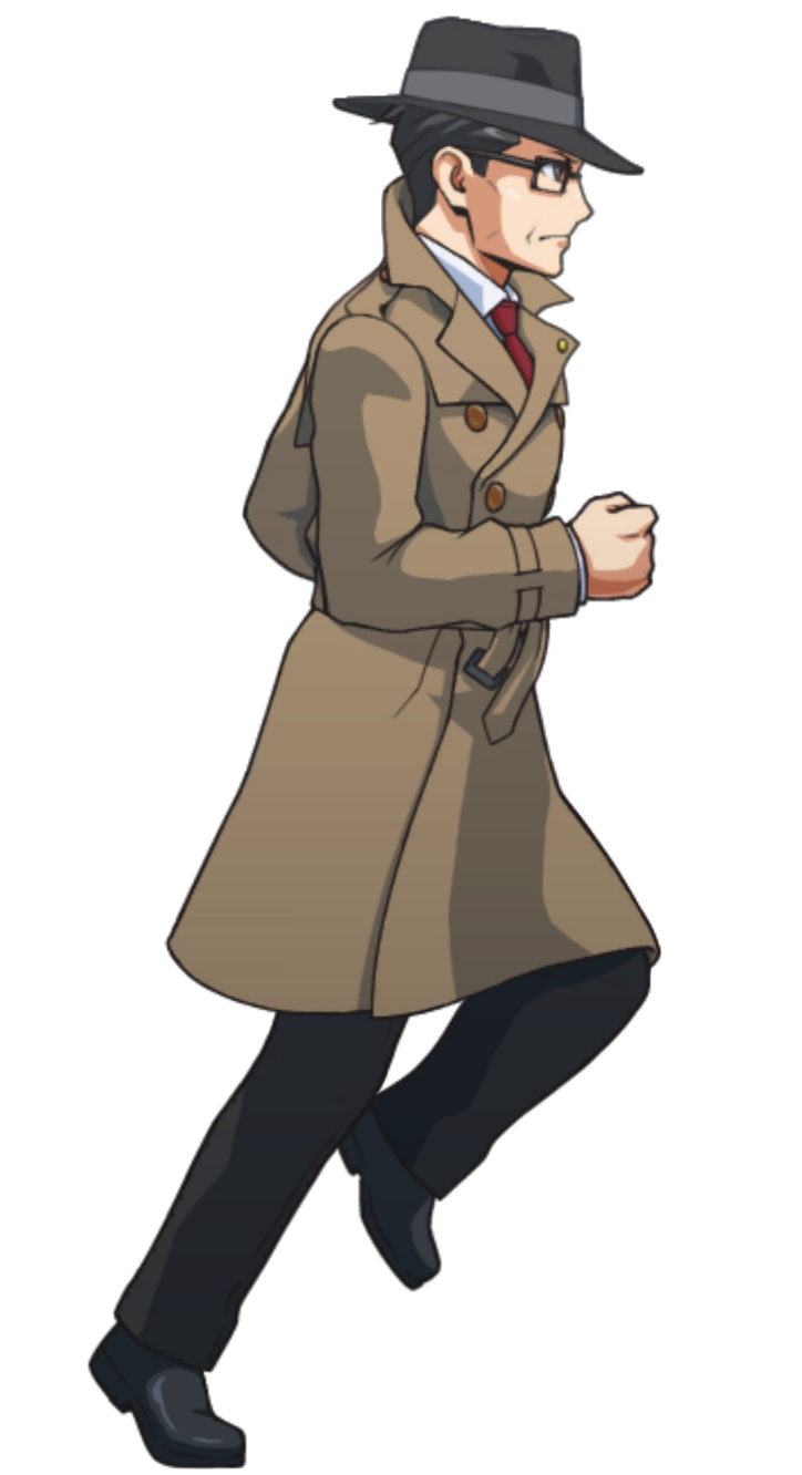 Running (Right) - Ace Attorney Investigations Collection