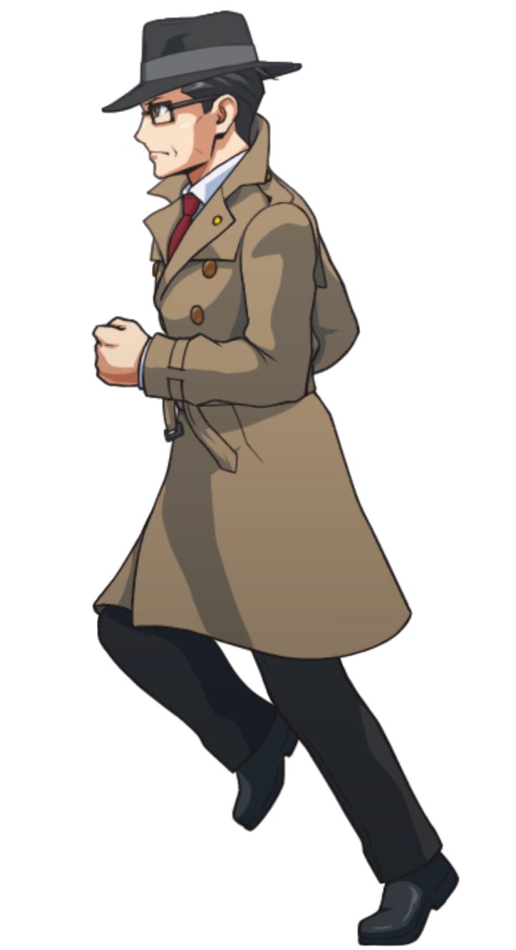 Running (Left) - Ace Attorney Investigations Collection