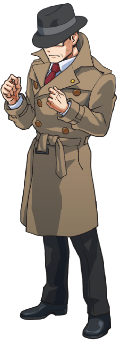 Popping Collar (Left) - Ace Attorney Investigations Collection