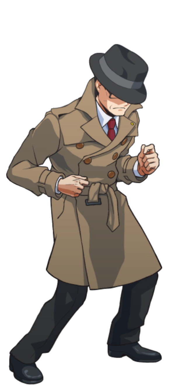Shocked (Right) - Ace Attorney Investigations Collection