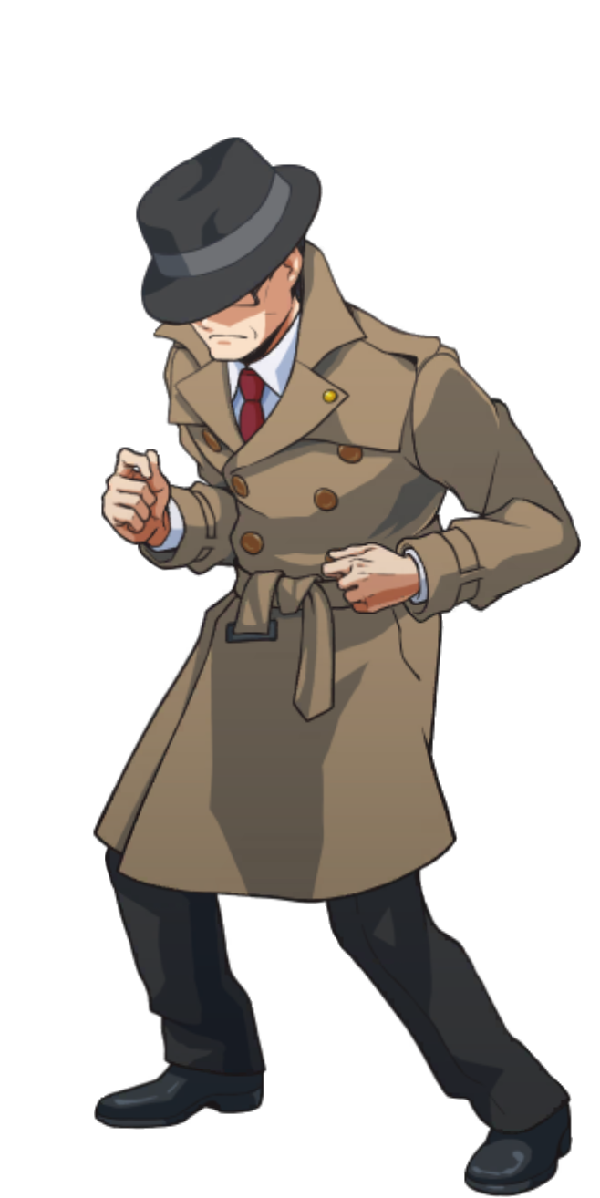 Shocked (Left) - Ace Attorney Investigations Collection