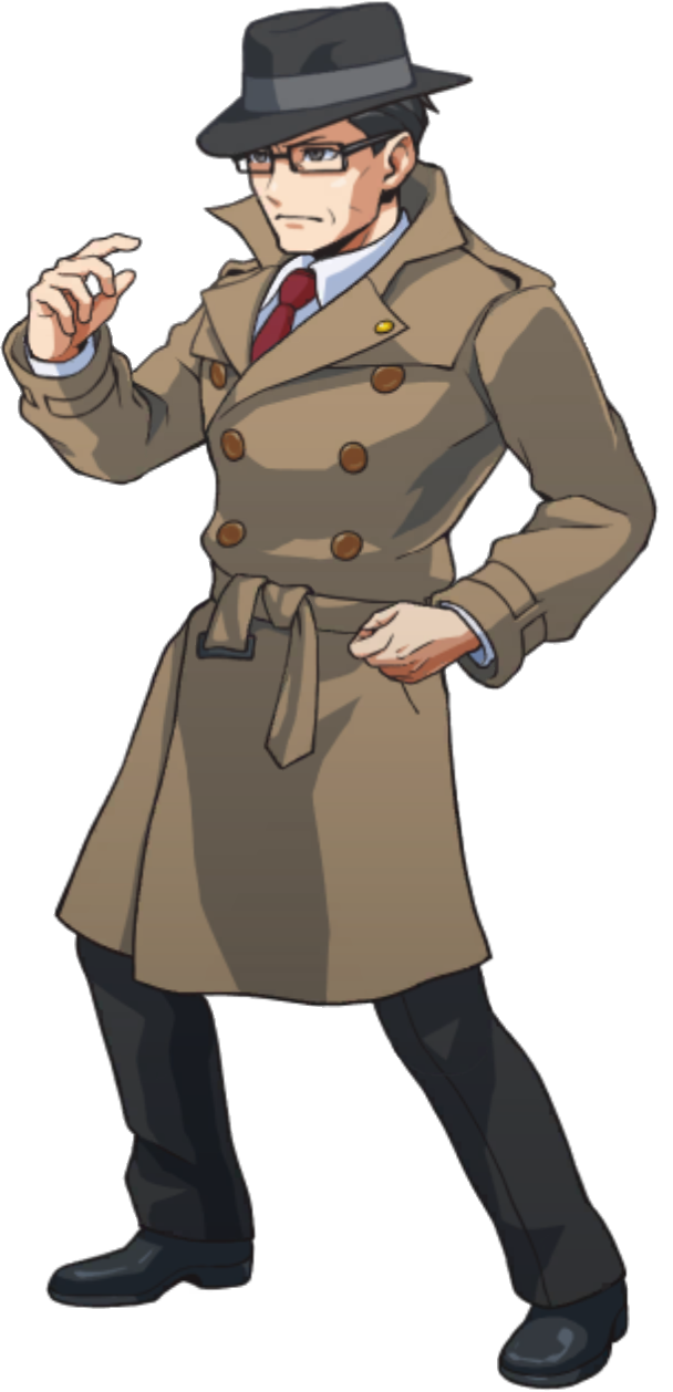 Shocked Recovery (Left) - Ace Attorney Investigations Collection