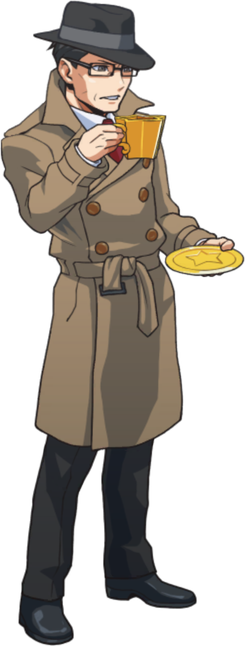 Sipping Tea - Ace Attorney Investigations Collection