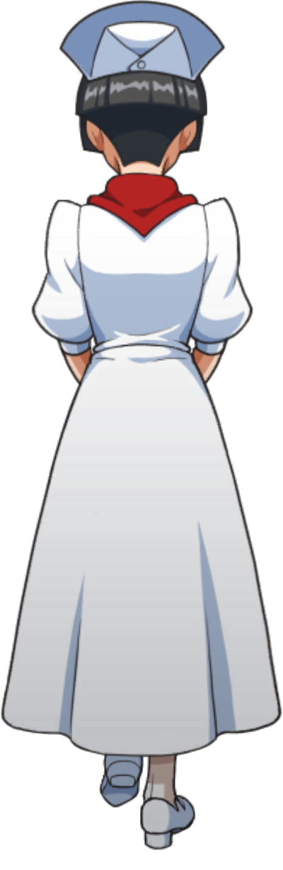 Florence Walking (Up) - Ace Attorney Investigations Collection