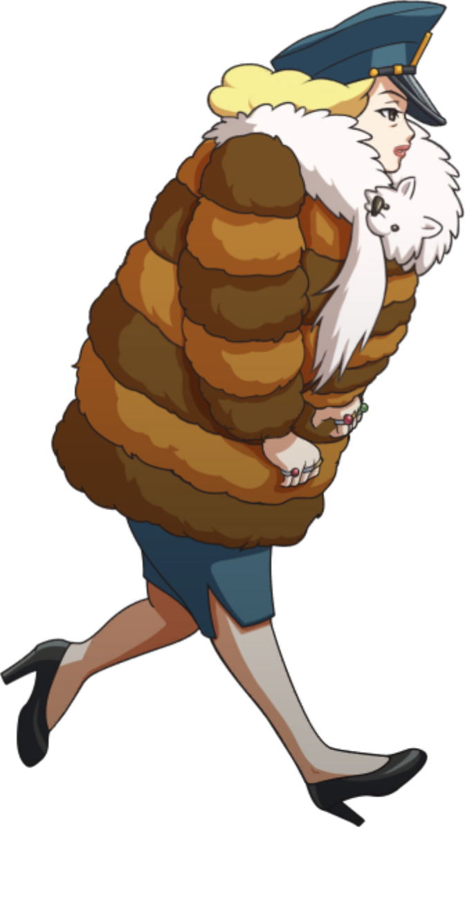 Riding Cart (Fifi by Herself) - Ace Attorney Investigations Collection