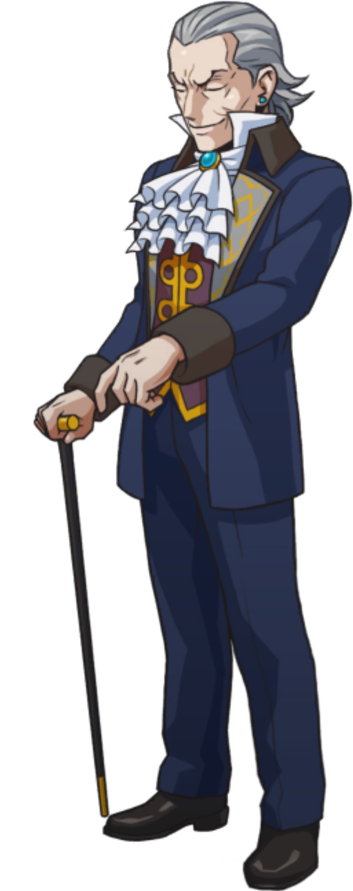 Finger Wag (Left) - Ace Attorney Investigations Collection