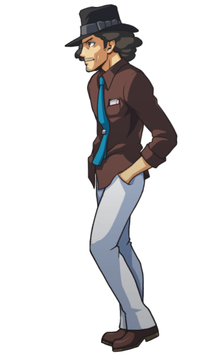 Walking (Left) - Ace Attorney Investigations Collection