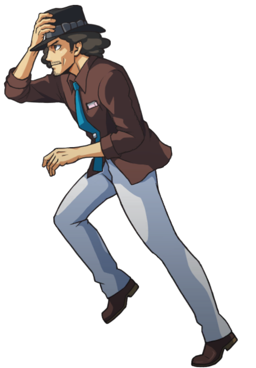 Running (Left) - Ace Attorney Investigations Collection