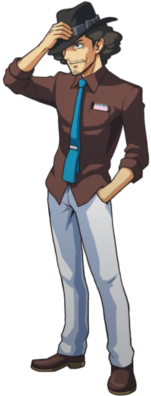 Fixing Hat (Left) - Ace Attorney Investigations Collection