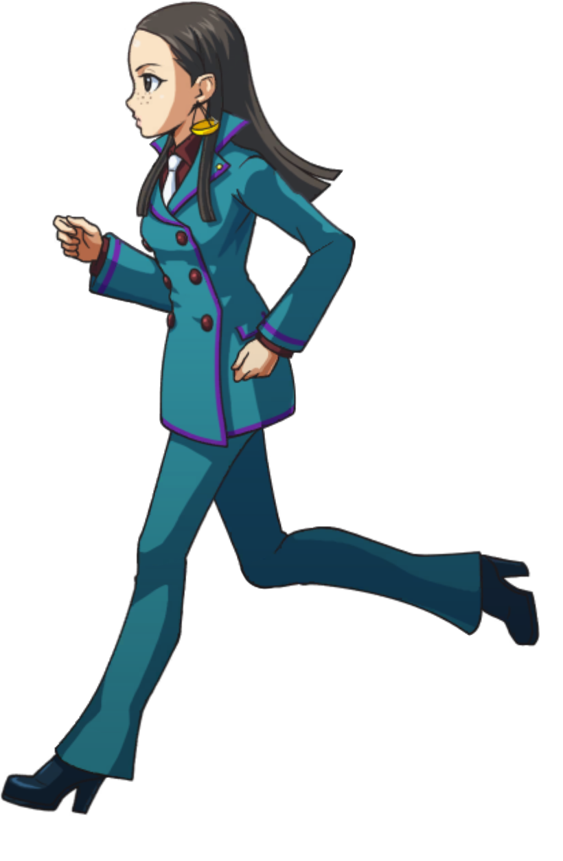 Running (Left) - Ace Attorney Investigations Collection