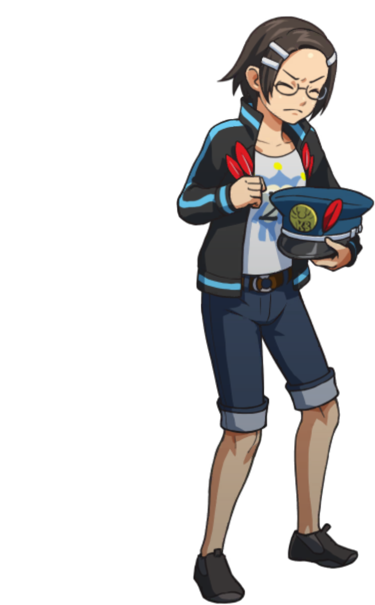 Shocked (Right) - Ace Attorney Investigations Collection