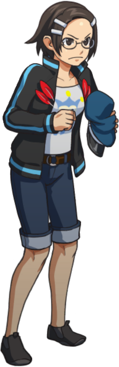 Encouraging / Determined (Right) - Ace Attorney Investigations Collection