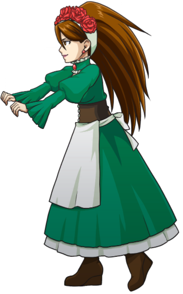 Pushing Cart - Ace Attorney Investigations Collection