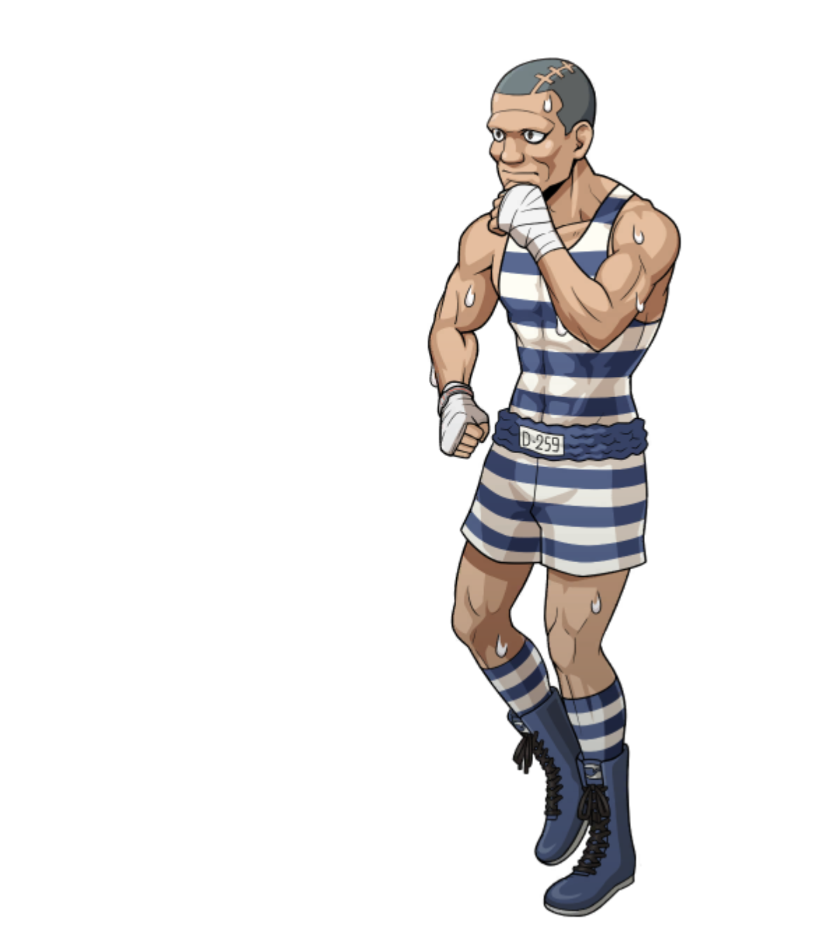Rocco Punching - Ace Attorney Investigations Collection