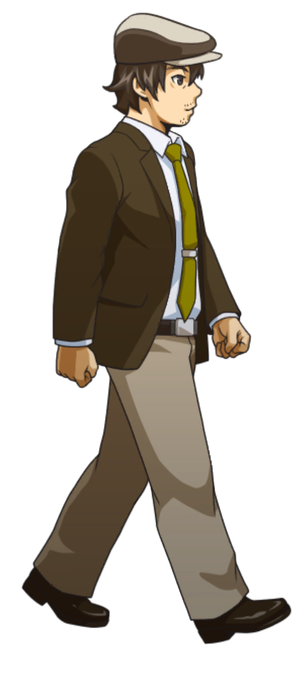 Walking (Right) - Ace Attorney Investigations Collection